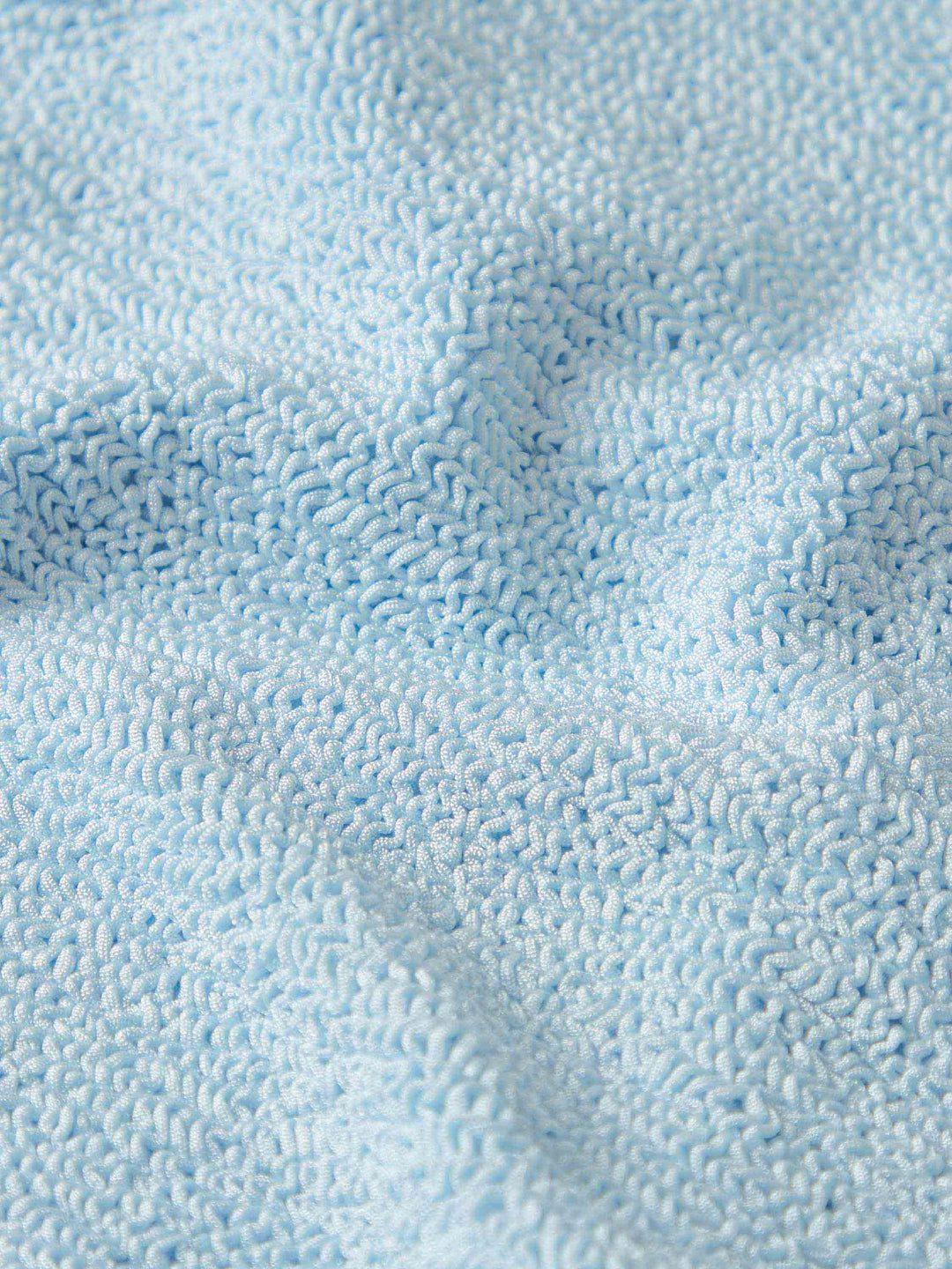 Hunza G - Square Neck - Metallic Ice Blue