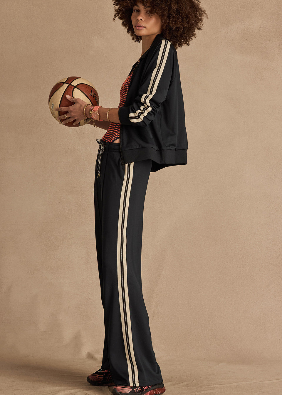 The Upside - Empire Marine Wide Leg Pant - Meteorite