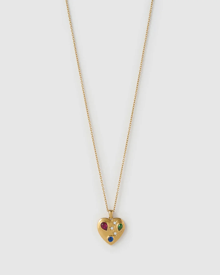 Arms of Eve - Bisou Heart Necklace - Gold