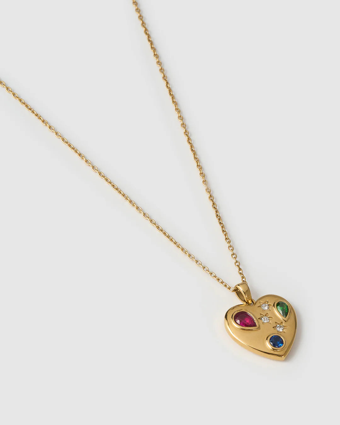 Arms of Eve - Bisou Heart Necklace - Gold