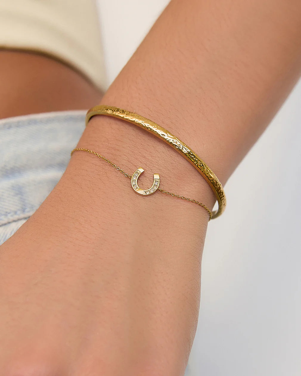 Arms Of Eve - Lucky Horseshoe Bracelet