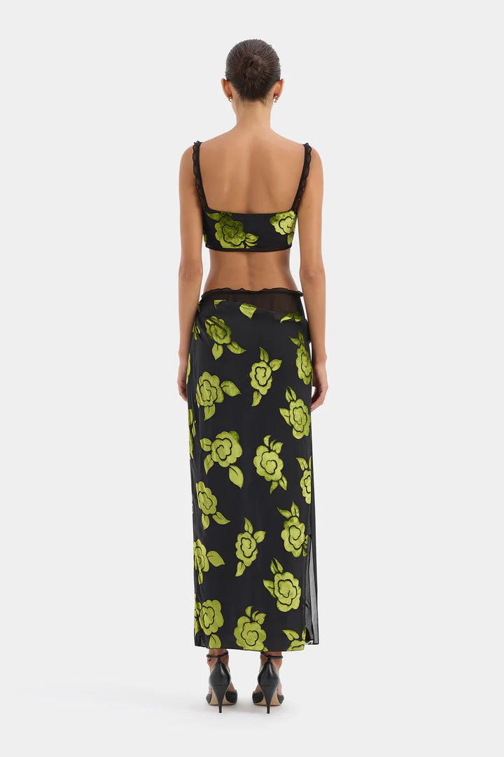 Sir - Roxane Skirt - Cloud Green