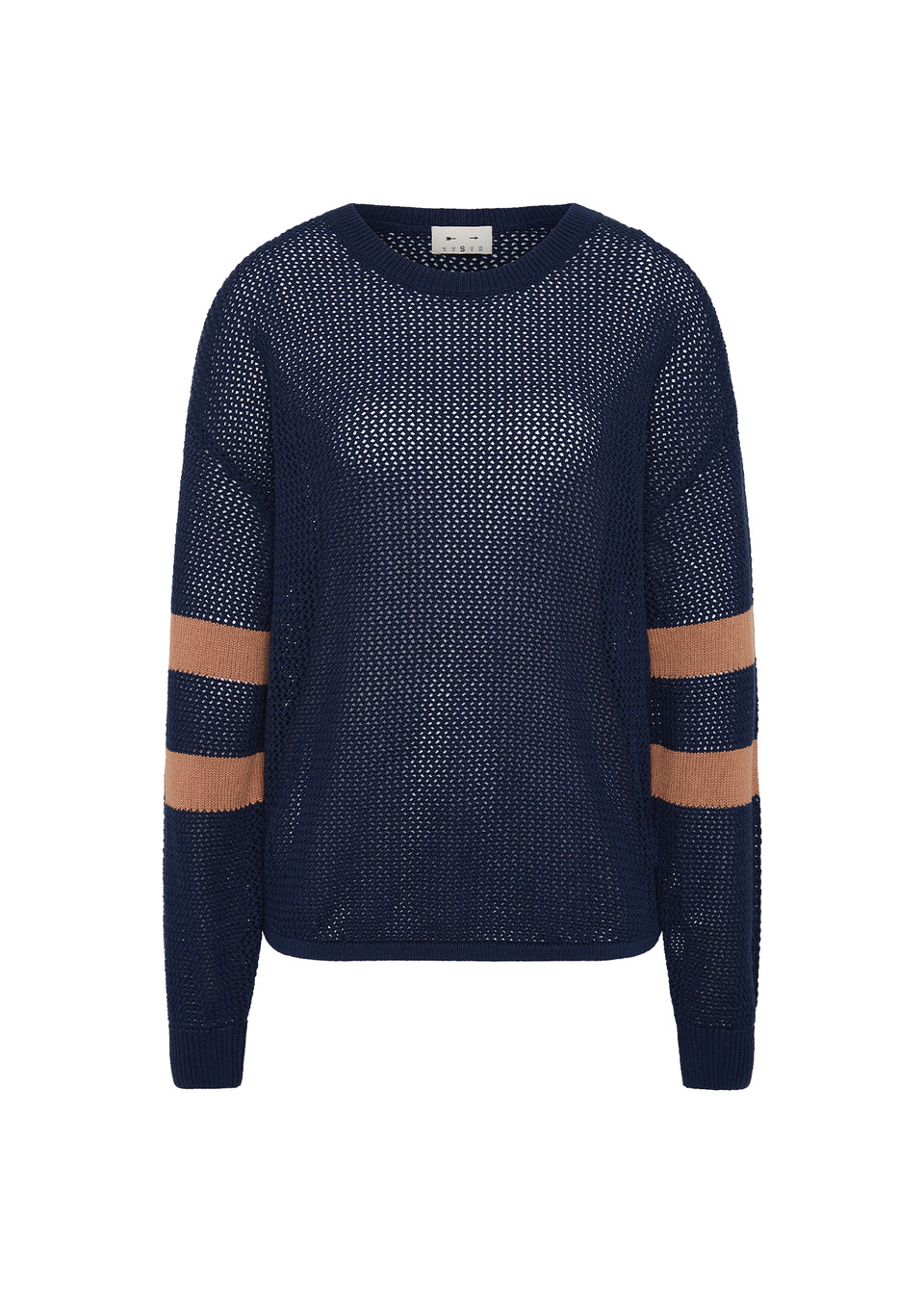 The Upside Fenway Sebastian Knit Crew Navy