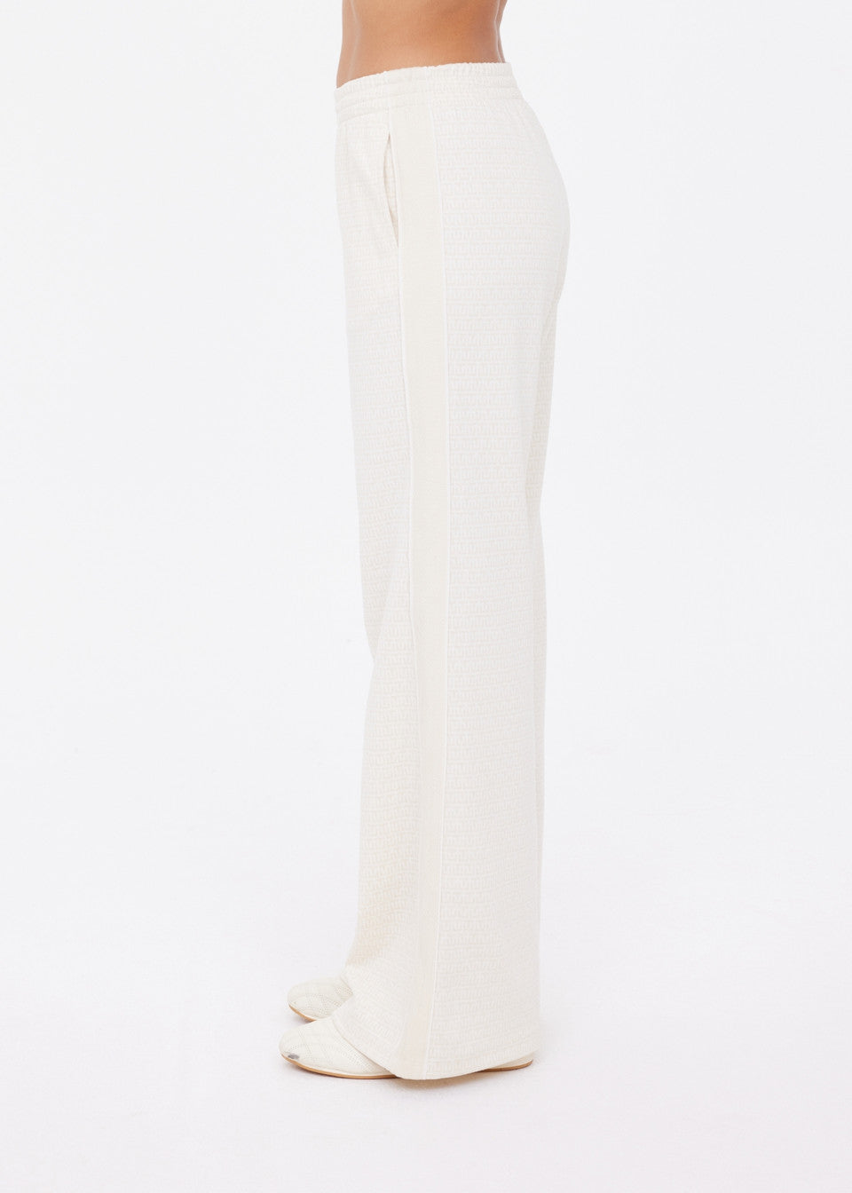 The Upside Navar Marine Wide Leg Pant Cream