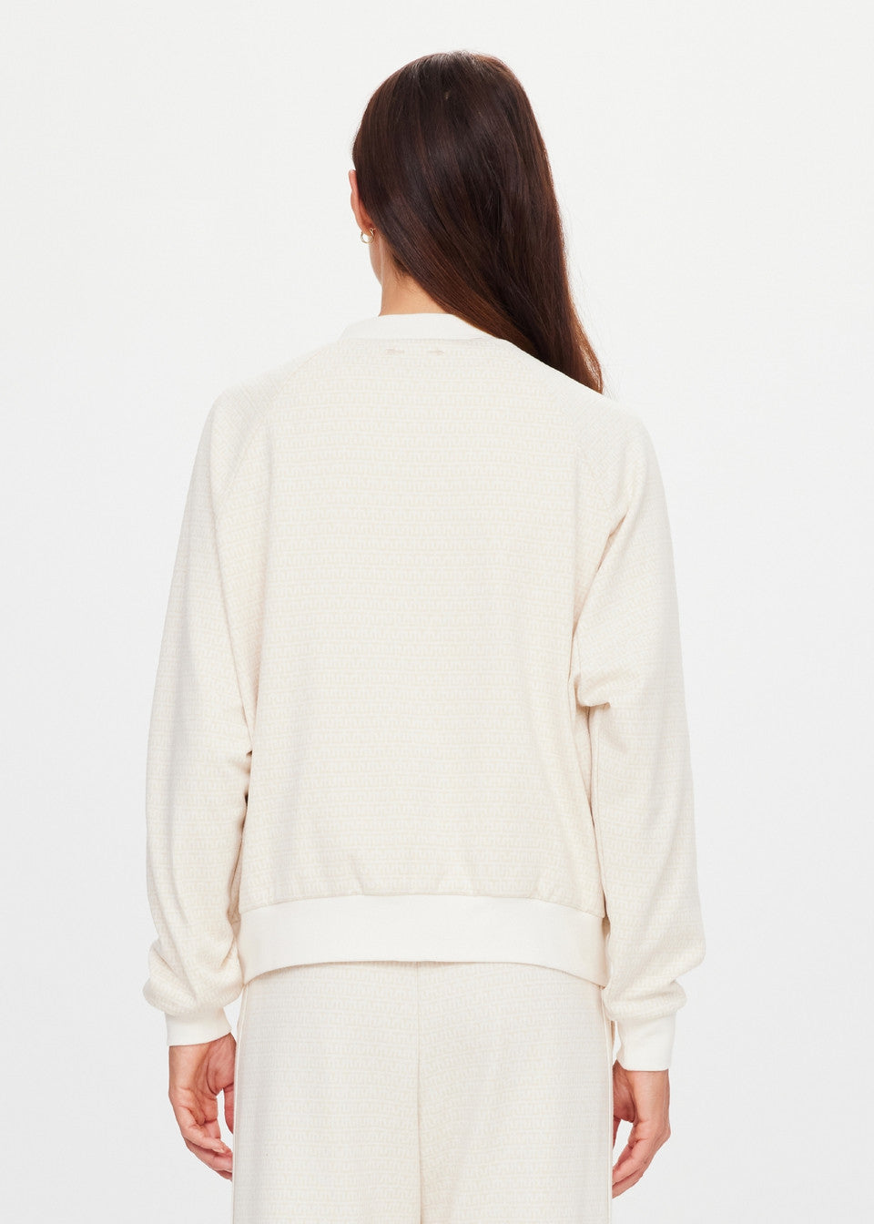 The Upside Navar Isabella Bomber Jacket Cream