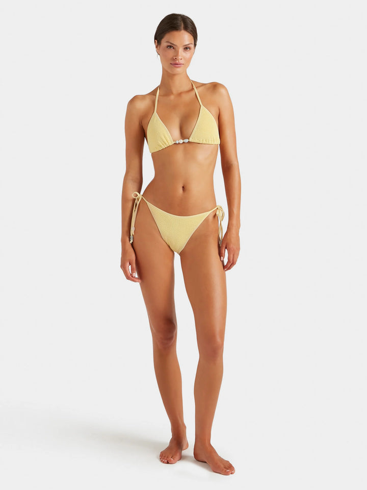 Hunza G Gina Beaded Bikini Butter
