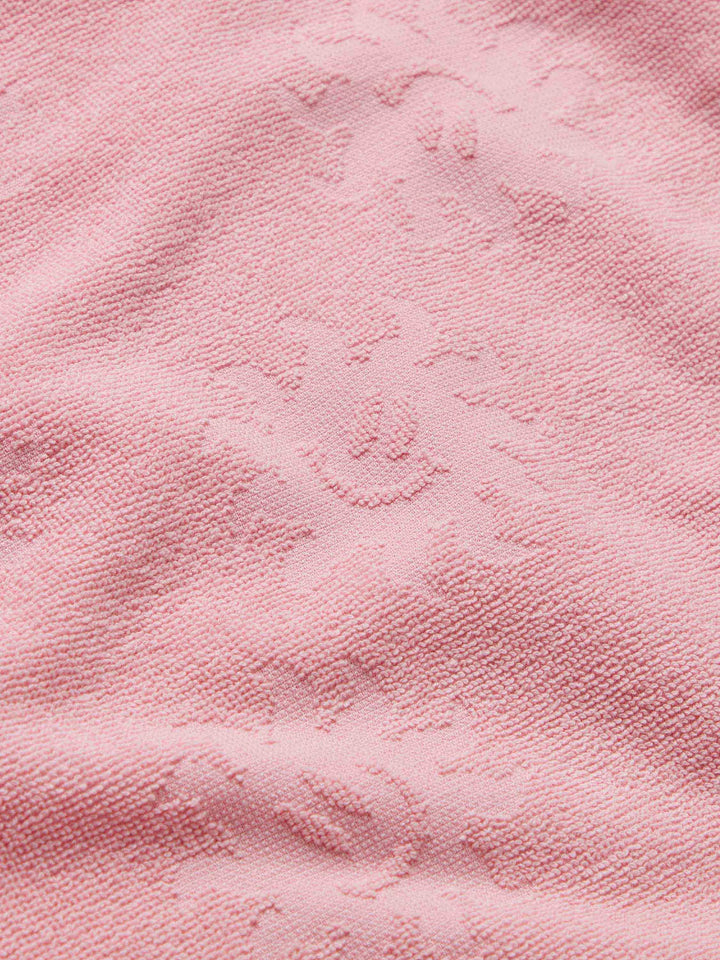 Hunza G - Kids Hooded Poncho Sunny Towelling - Pink