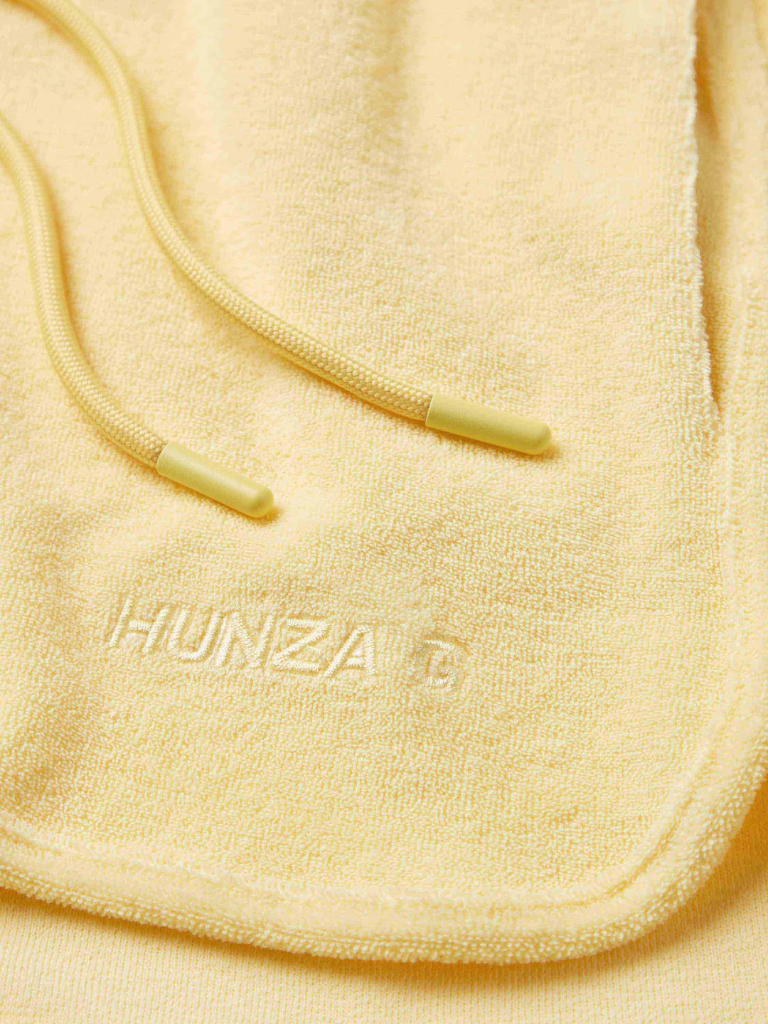 Hunza G Terry Towelling Shorts Butter