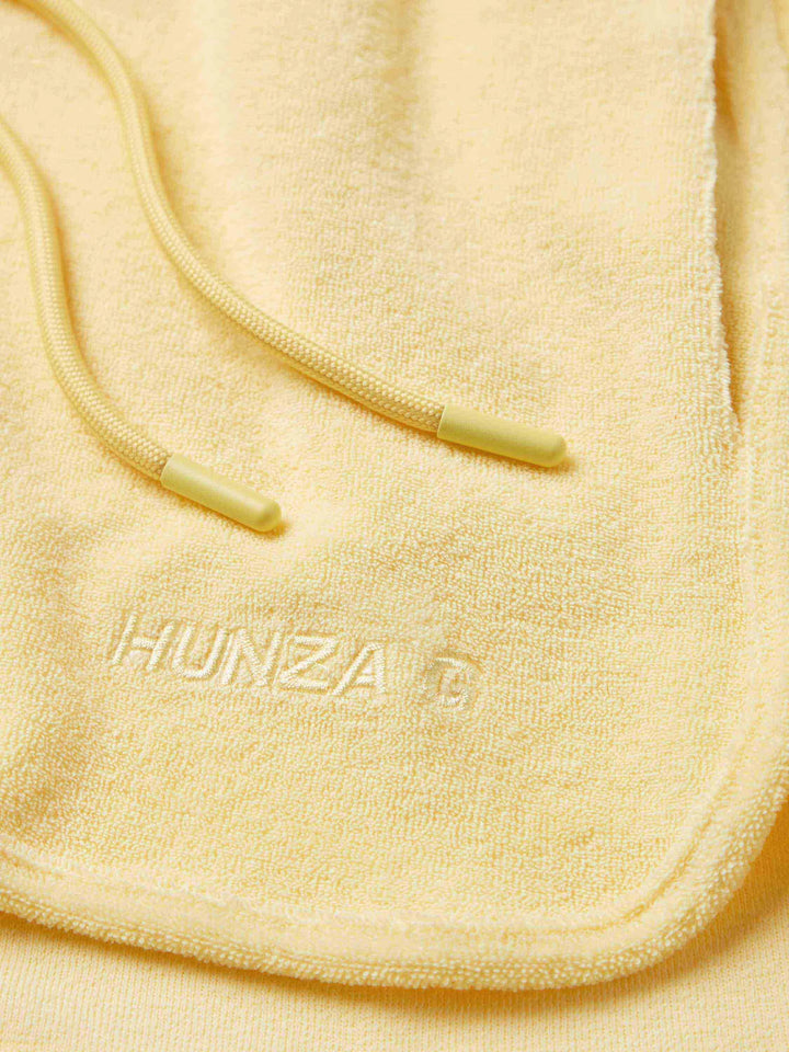 Hunza G Terry Towelling Shorts Butter
