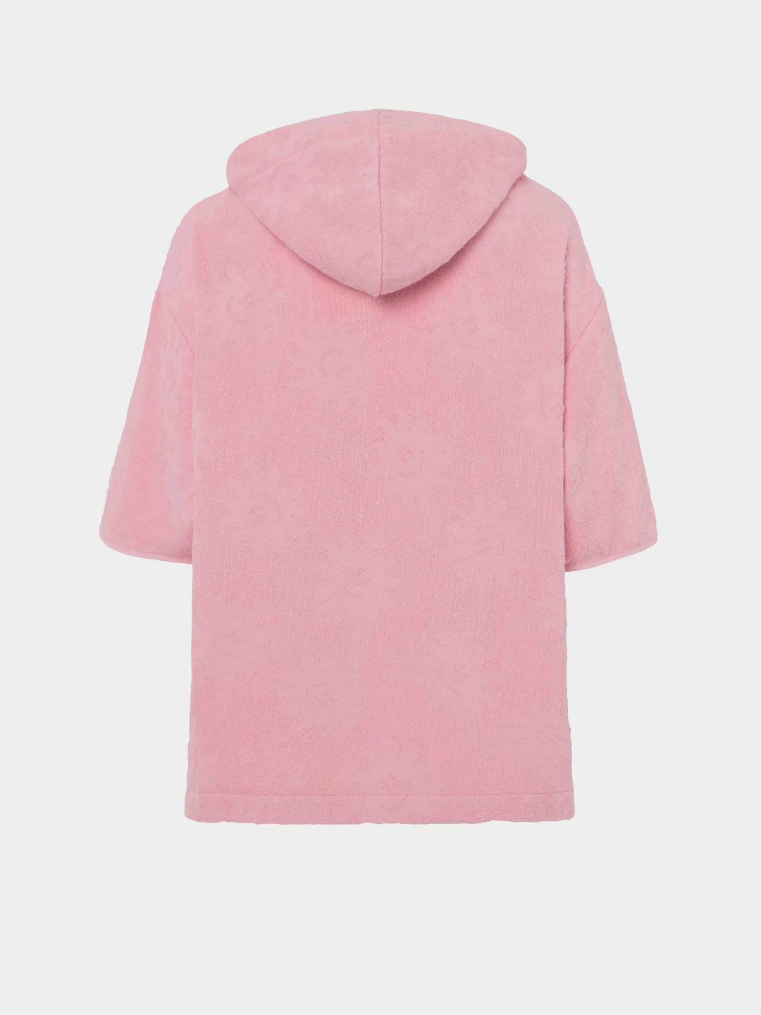 Hunza G Kids Hooded Poncho Sunny Towelling 3- 6 Pink