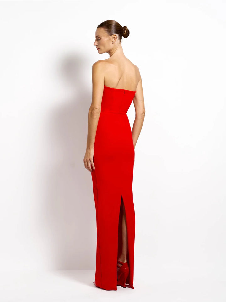 Effie Kats - Addison Gown - Cherry Red