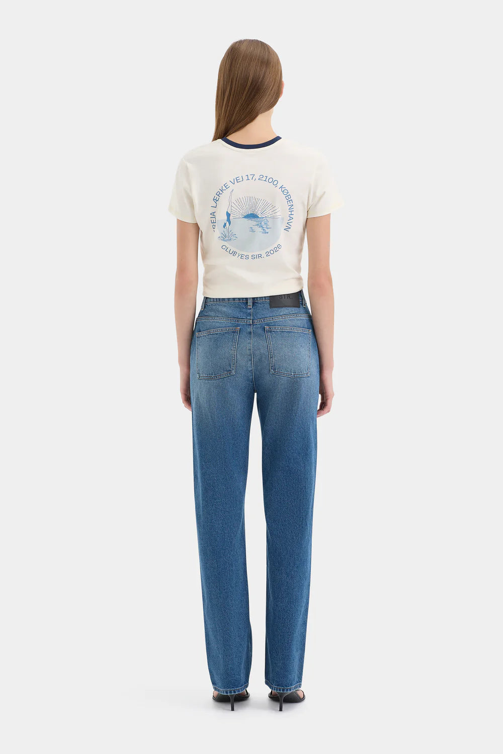 Sir The Label Yes Sir Crew Neck Ecru