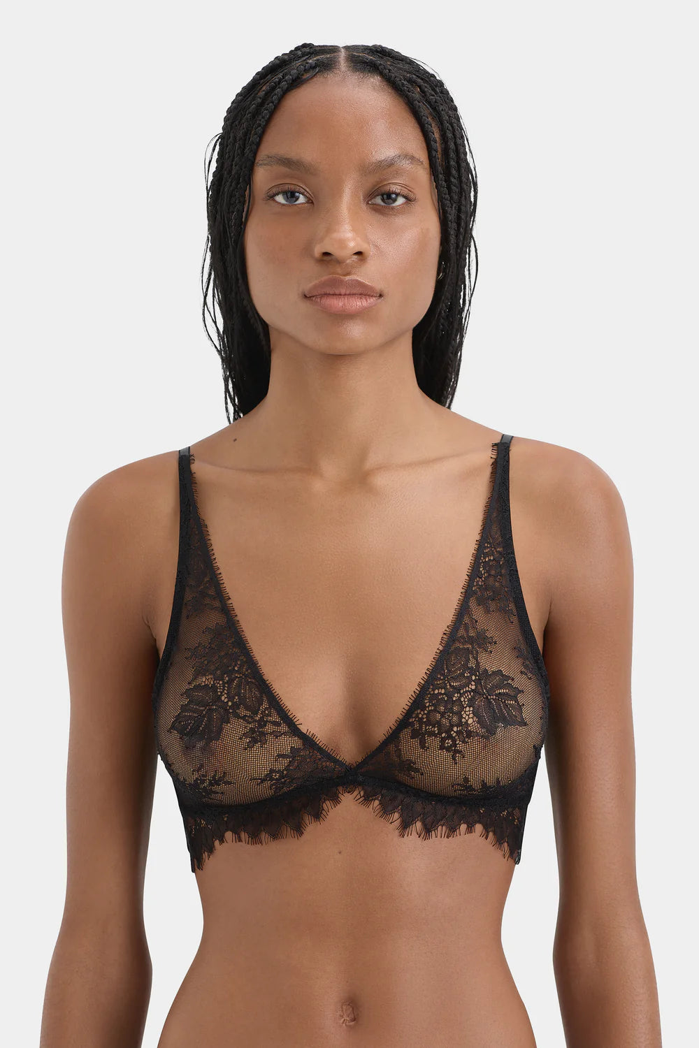 Sir The Label - Ingrid Lace Bra - Black