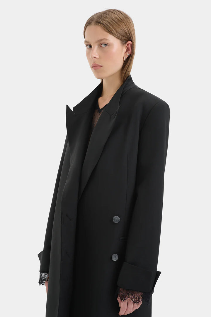 Sir The Label - Axel Coat - Black