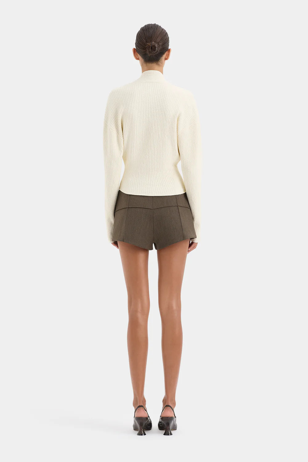 Sir The Label Ida Twist Sweater Ivory