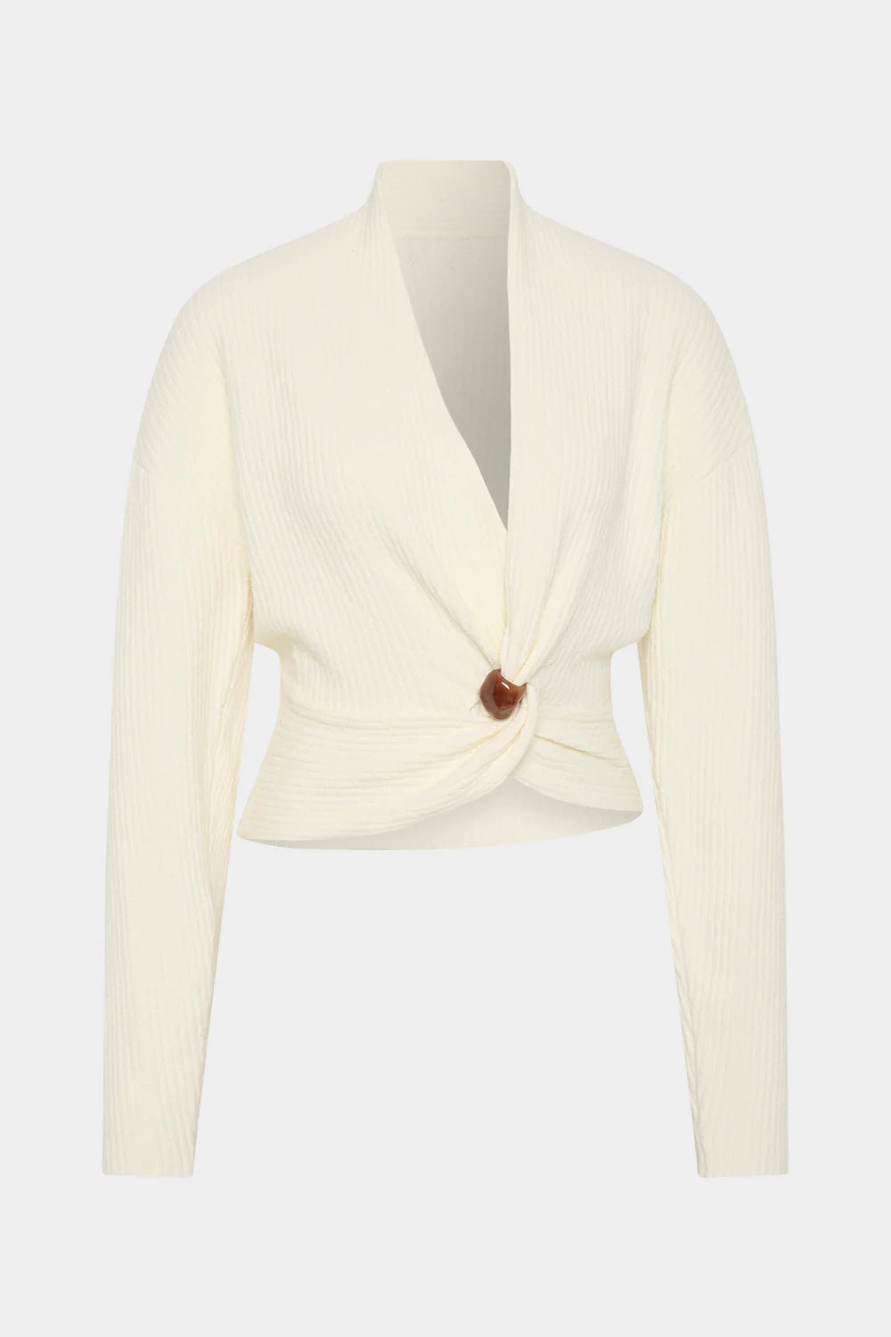 Sir The Label Ida Twist Sweater Ivory