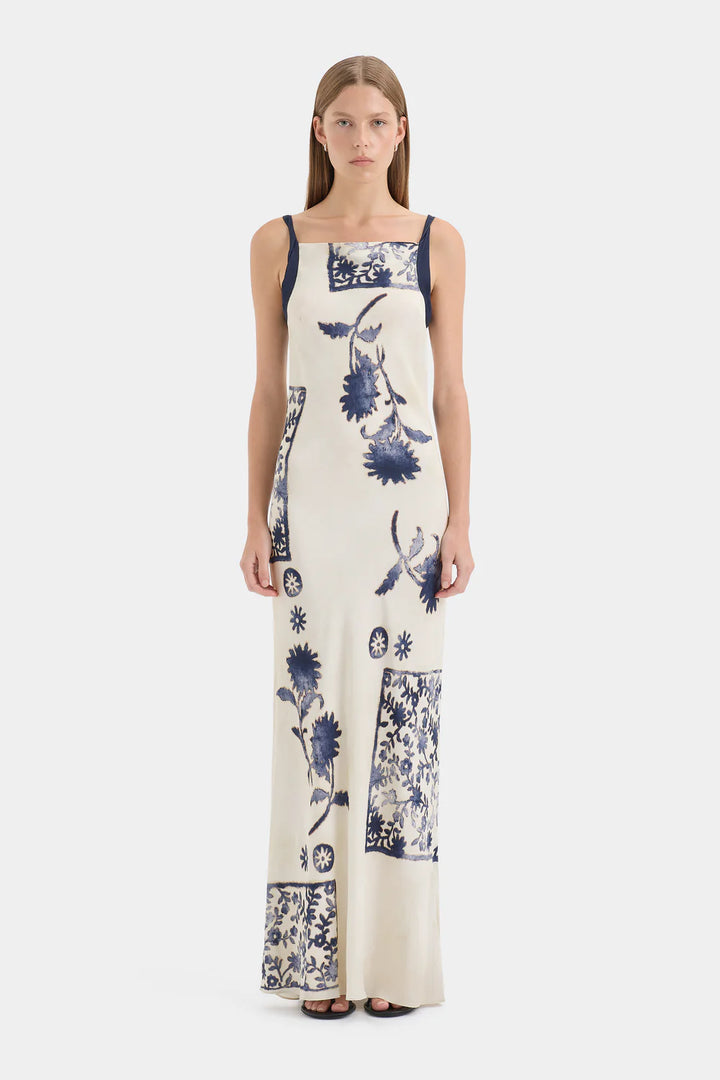 Sir The Label Phillipa Slip Dress Eira Midnight