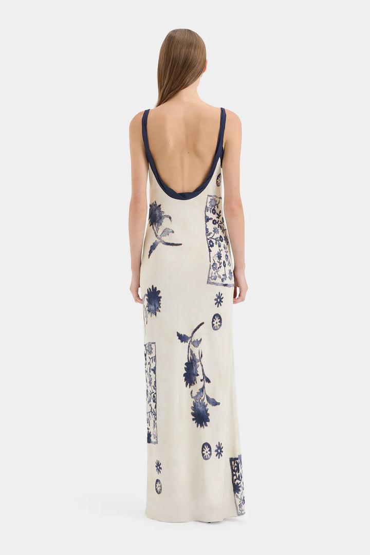Sir The Label Phillipa Slip Dress Eira Midnight