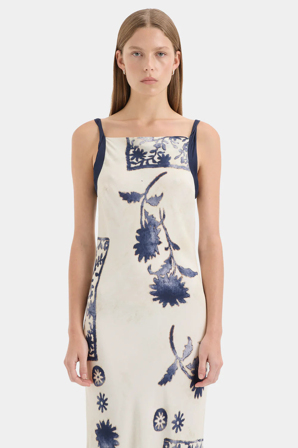 Sir The Label Phillipa Slip Dress Eira Midnight