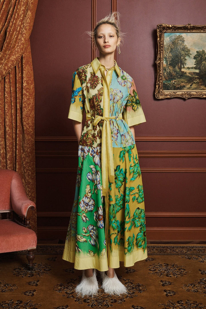 Alemais Jerry Shirt Dress Floral Multi