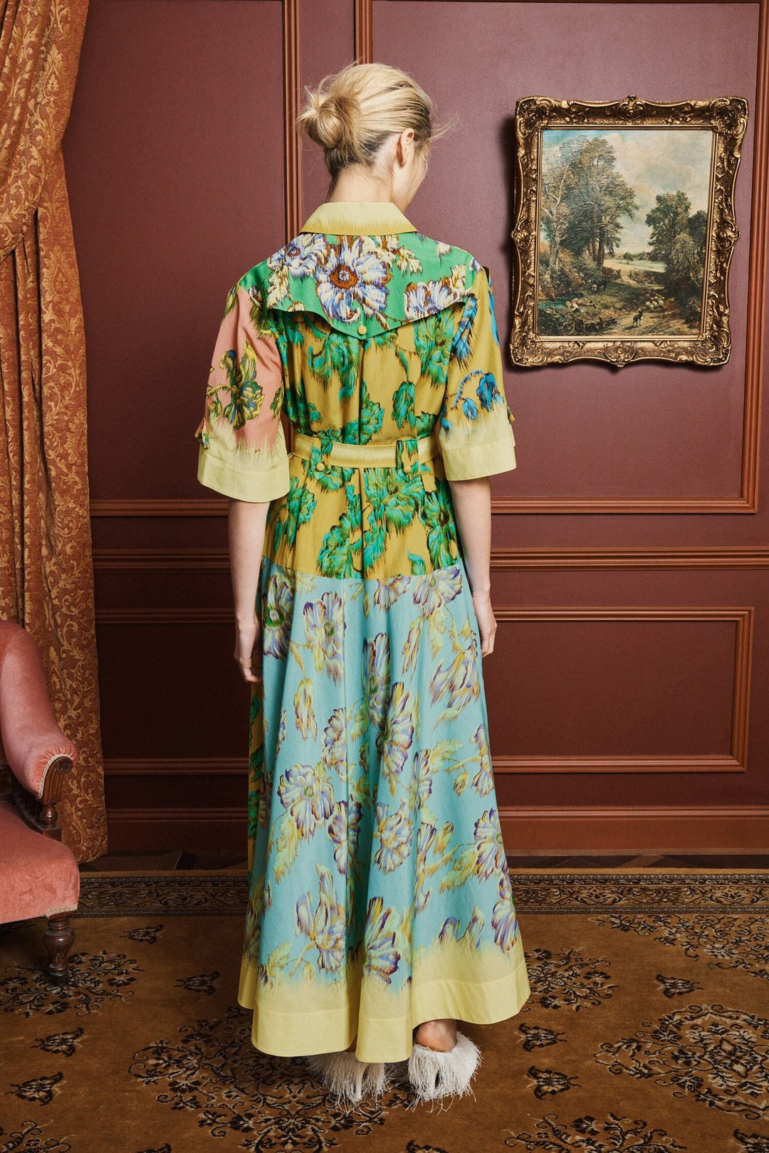 Alemais Jerry Shirt Dress Floral Multi