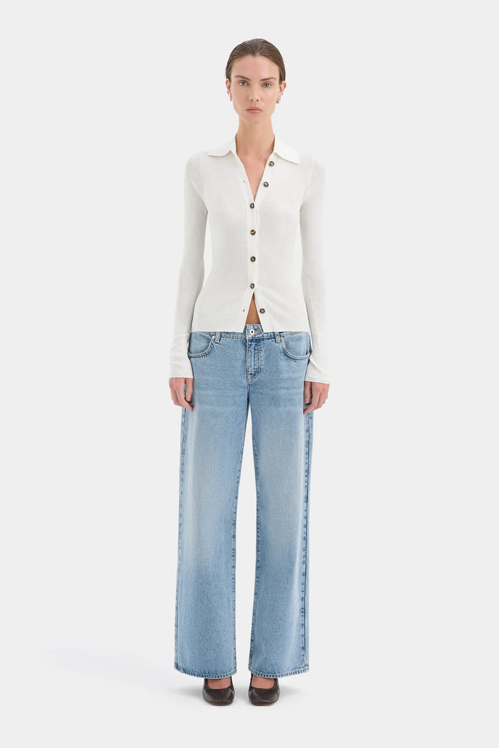 Sir The Label Aela Cardigan Ivory
