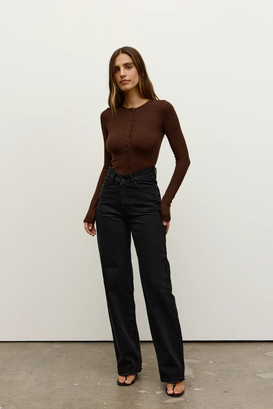 Bayse Lara Bodysuit Espresso
