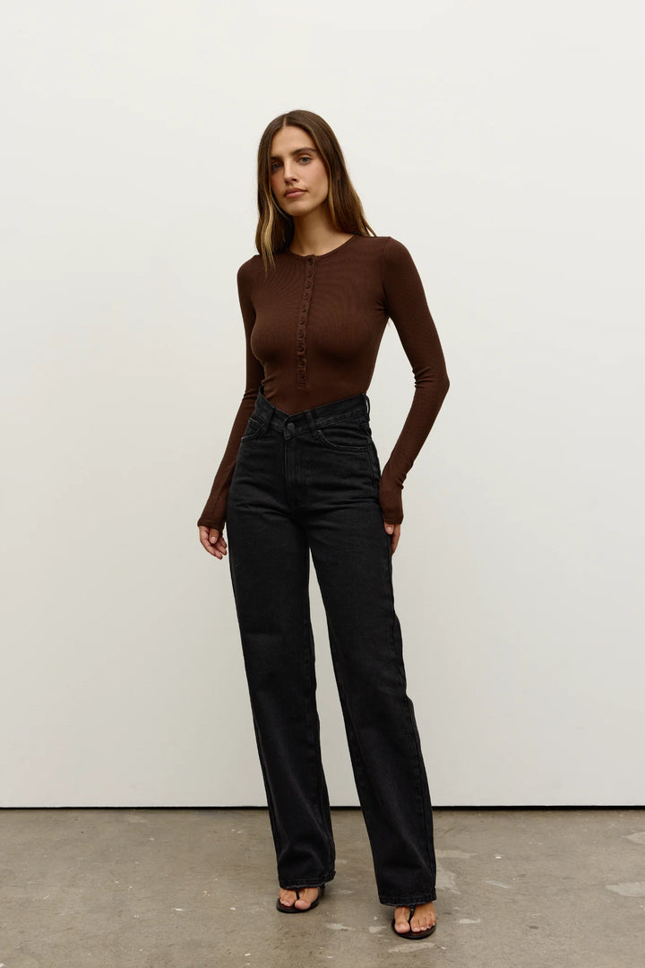 Bayse Lara Bodysuit Espresso