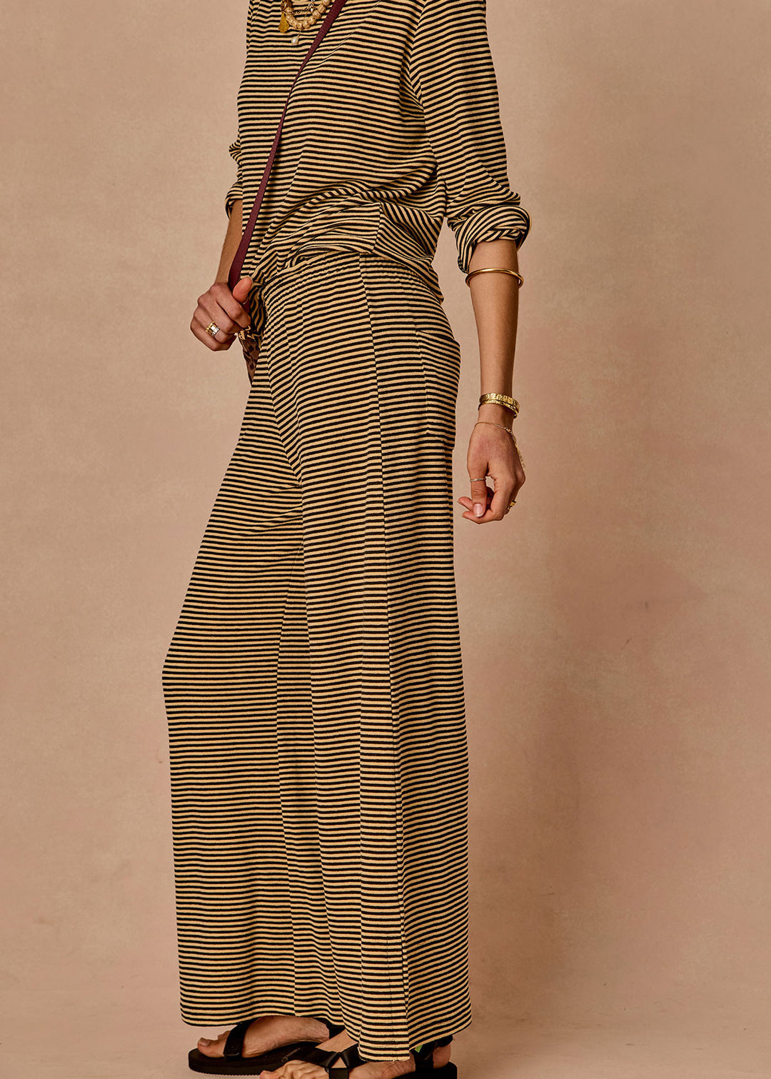 The Upside Santos Adriel Split Pant Stripe