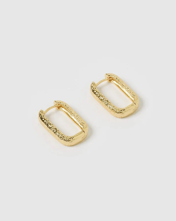Arms Of Eve Farrah Gold Link Earrings