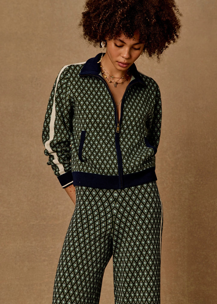 The Upside Viva Margot Knit Jacket Geo