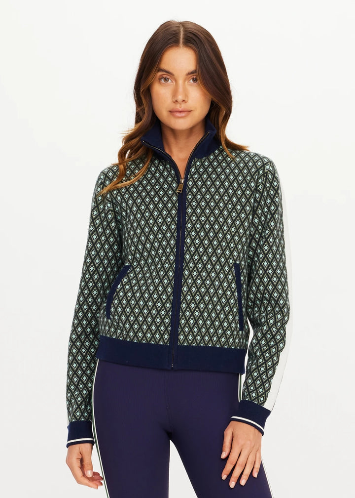 The Upside Viva Margot Knit Jacket Geo