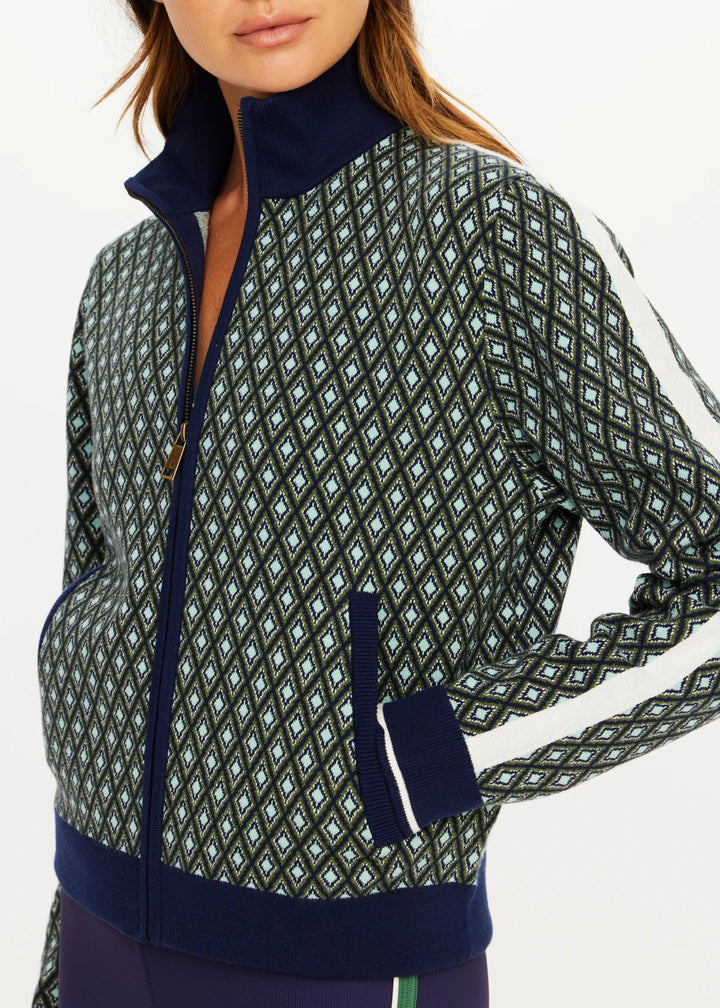 The Upside Viva Margot Knit Jacket Geo