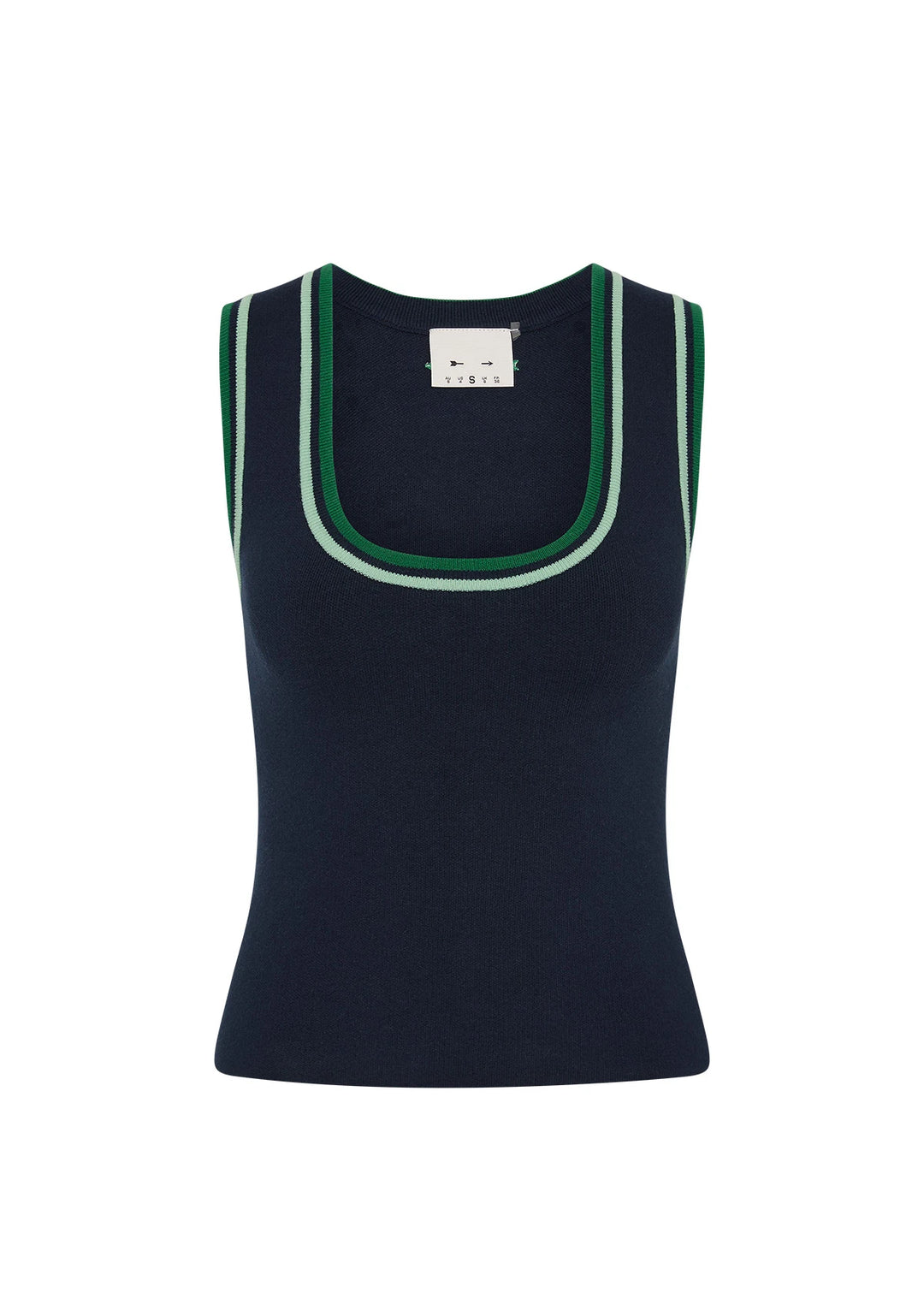 The Upside Joey Knit Tank Top Navy