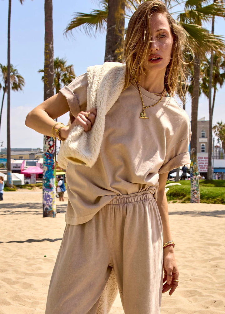 The Upside Soho Sammi Tee Mushroom