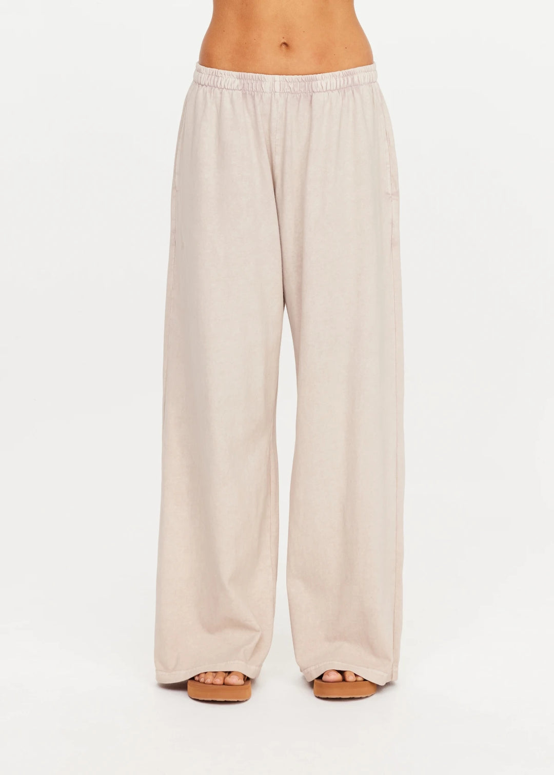 The Upside Soho Tokio Wide Leg Pant Mushroom