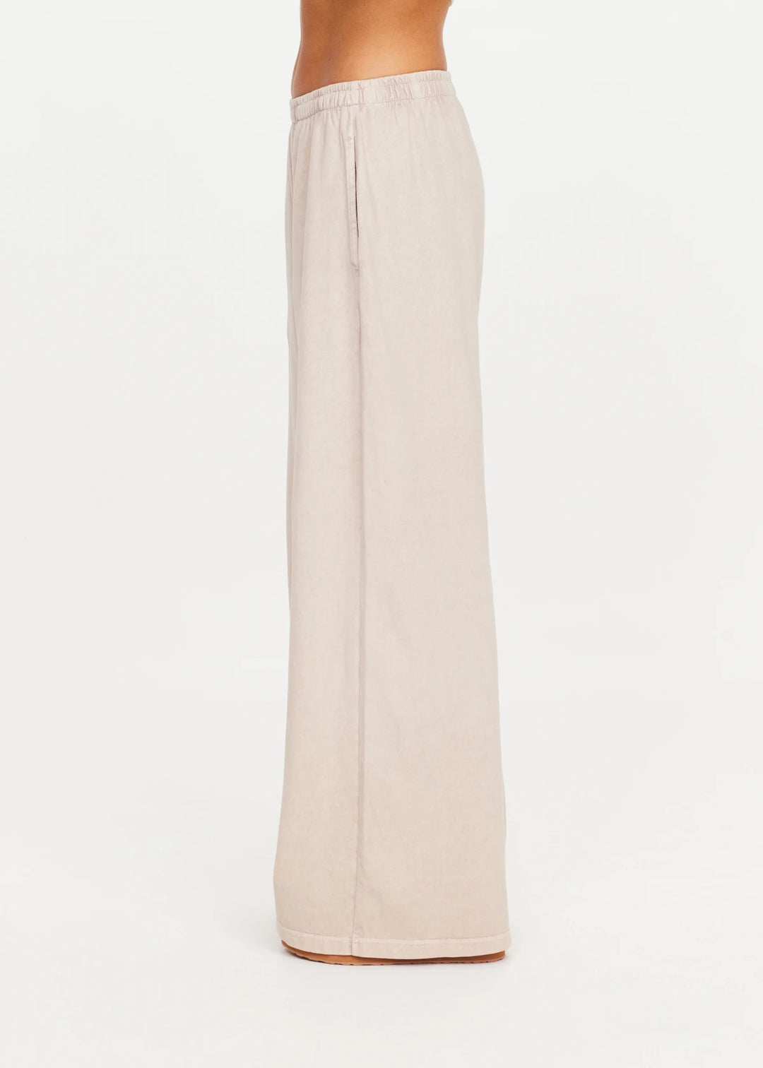 The Upside Soho Tokio Wide Leg Pant Mushroom