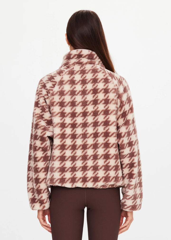 The Upside Palacio Harlow Fleece Pullover Check