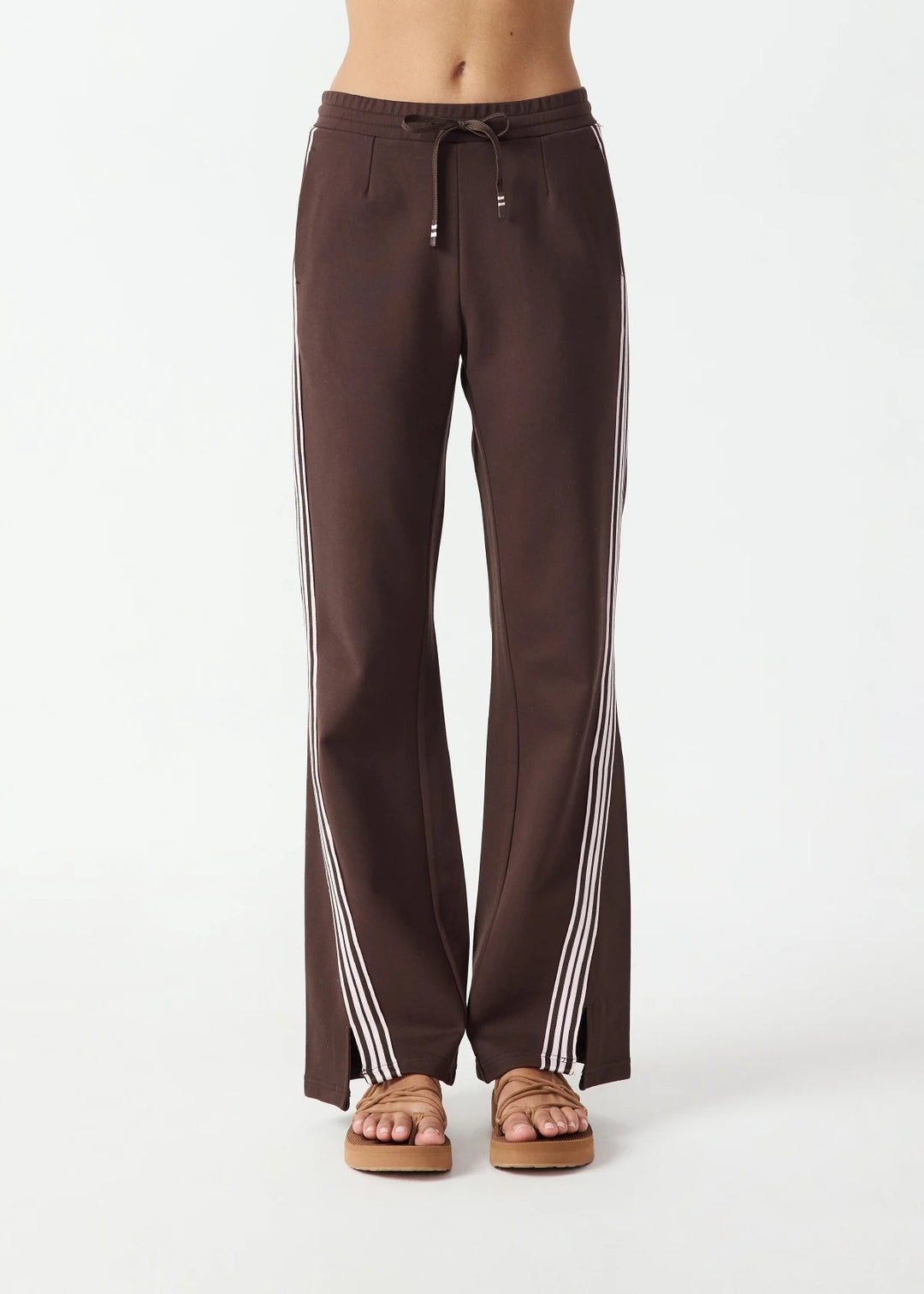 The Upside Petra Flare Pant Chocolate