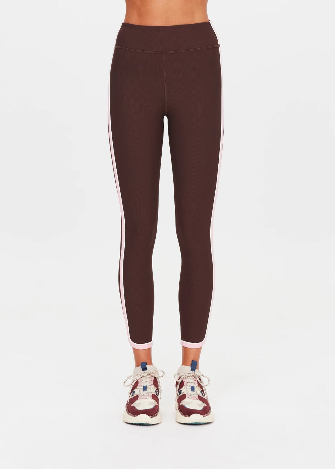 The Upside Rhythm 25IN Midi Pant Chocolate