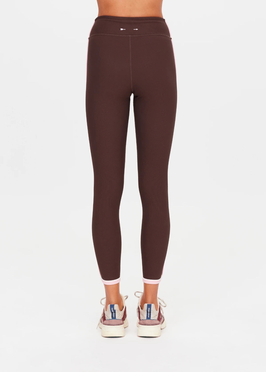 The Upside Rhythm 25IN Midi Pant Chocolate
