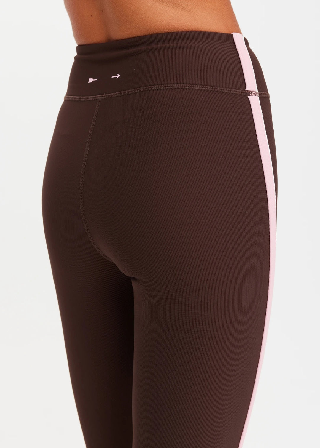 The Upside Rhythm 25IN Midi Pant Chocolate