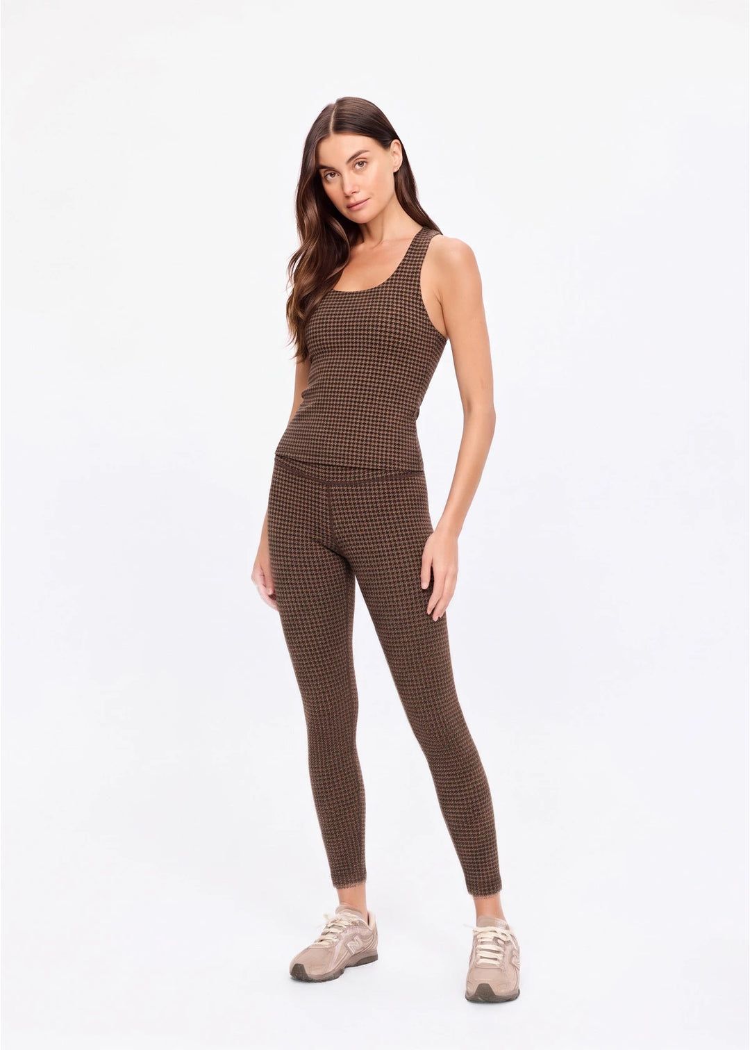 The Upside Zinnia 25IN Midi Pant Check