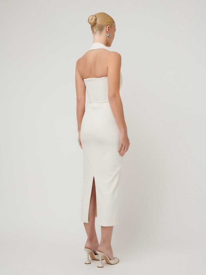 Effie Kats - Meline Midi Dress - Ivory