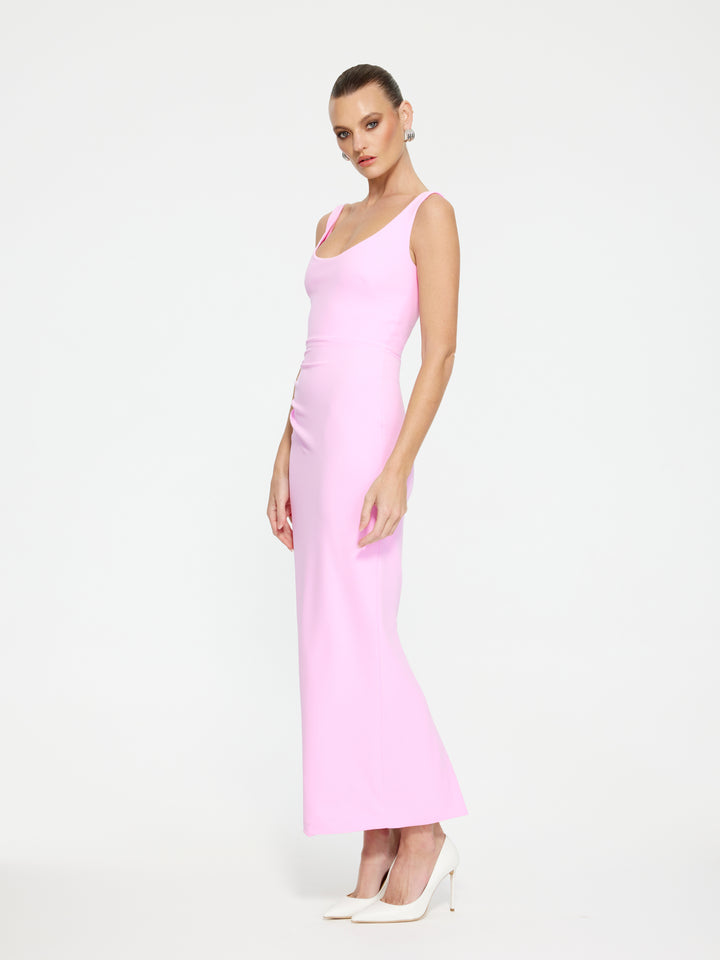 Effie Kats - Gabel Midi Dress - Taffy Pink