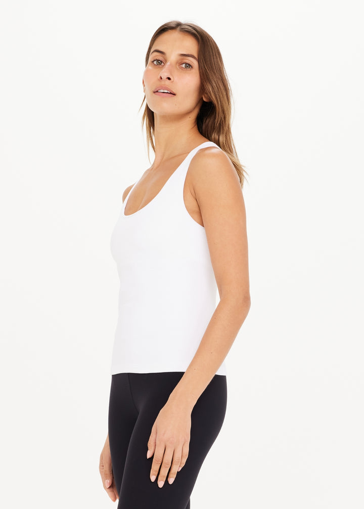 The Upside - Balance Seamless Lenny Tank - White