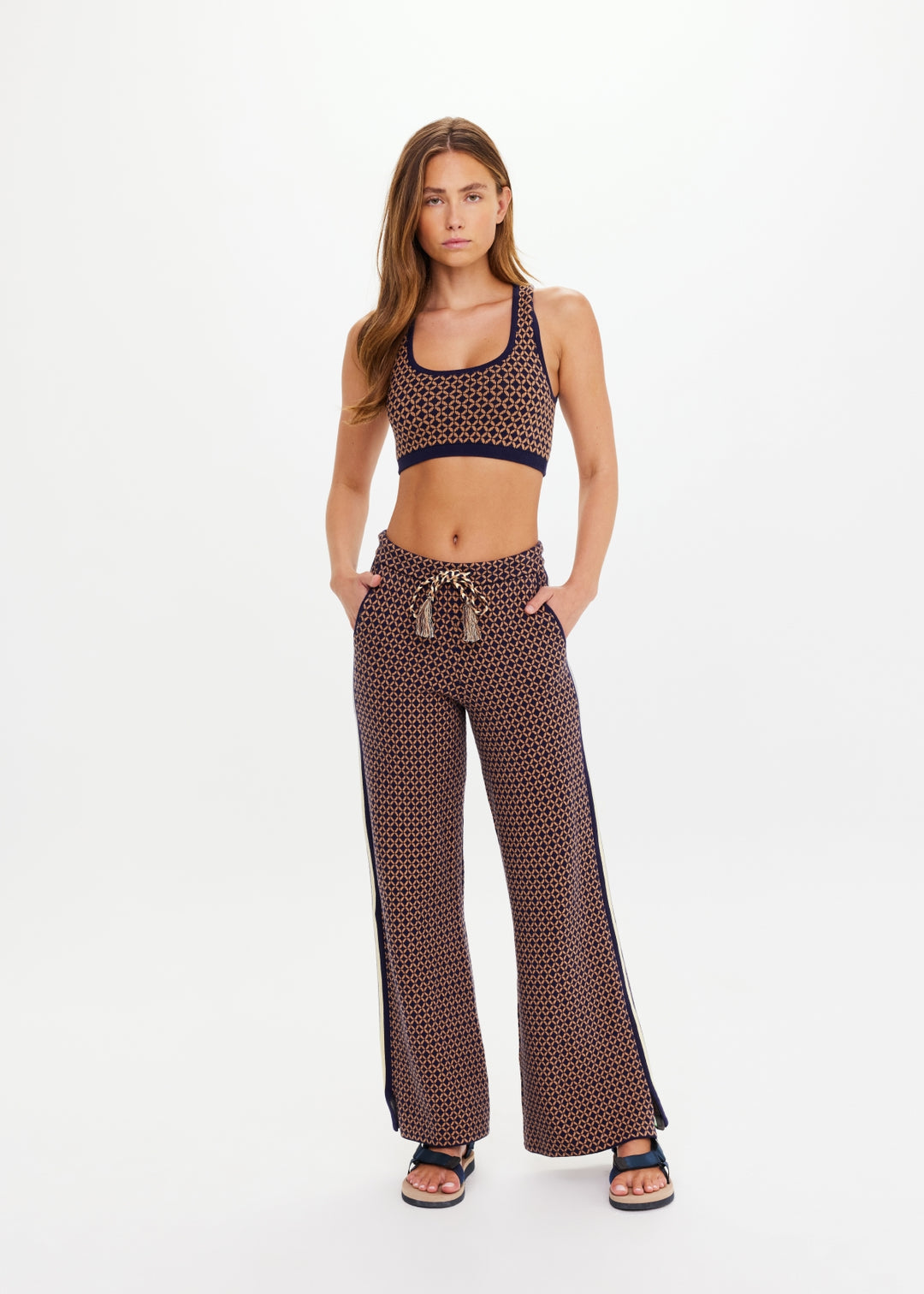 The Upside - Crossroad Juniper Knit Pant - Geo