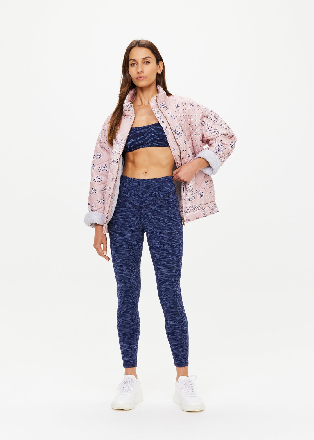 The Upside - Mascada Quilted Nicola Jacket - Paisley