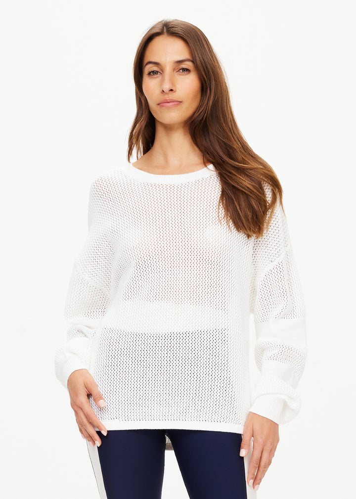 The Upside - Fenway Sebastian Knit Crew - Creme