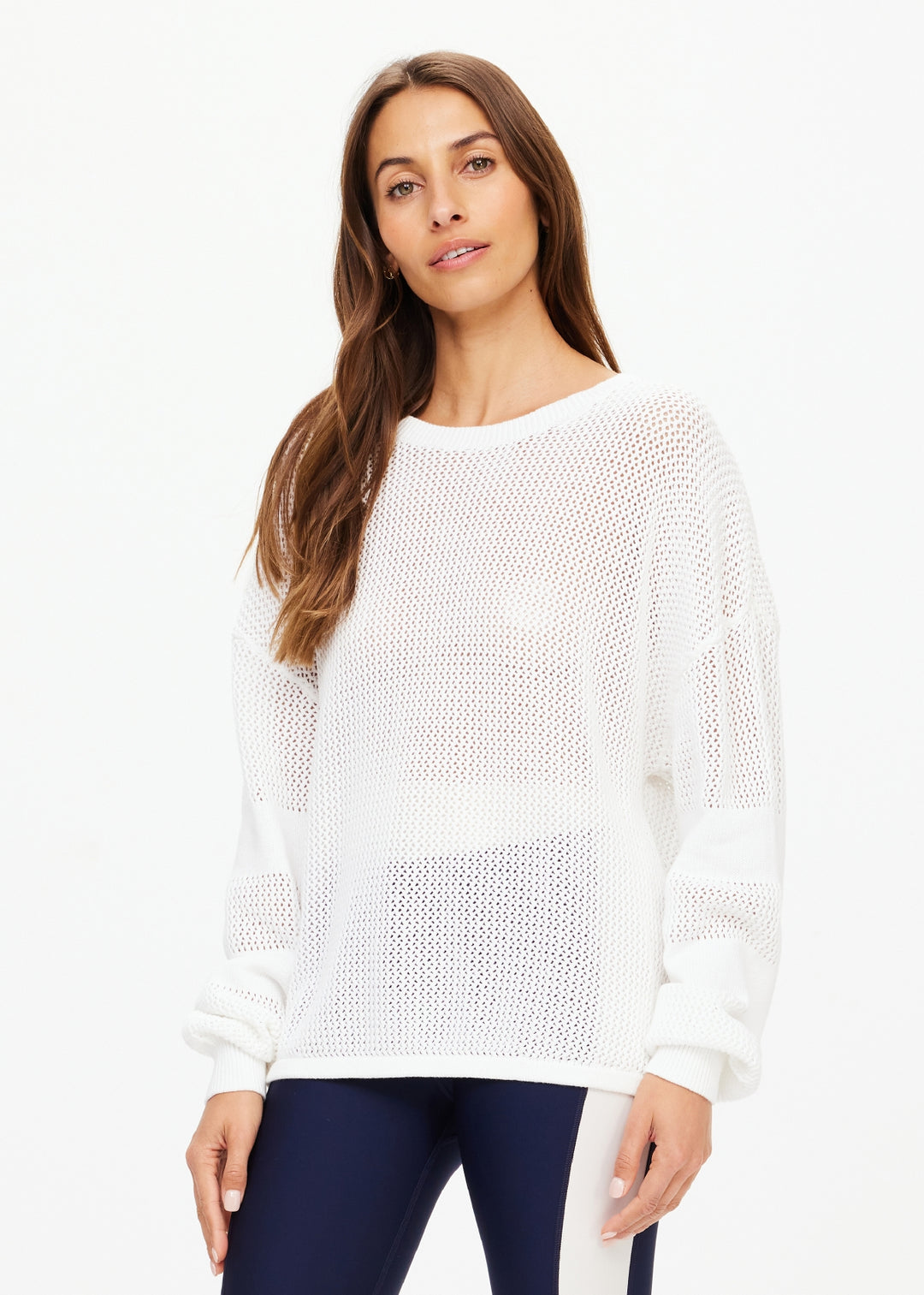 The Upside - Fenway Sebastian Knit Crew - Creme